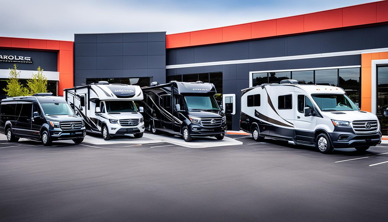 luxury RV dealership