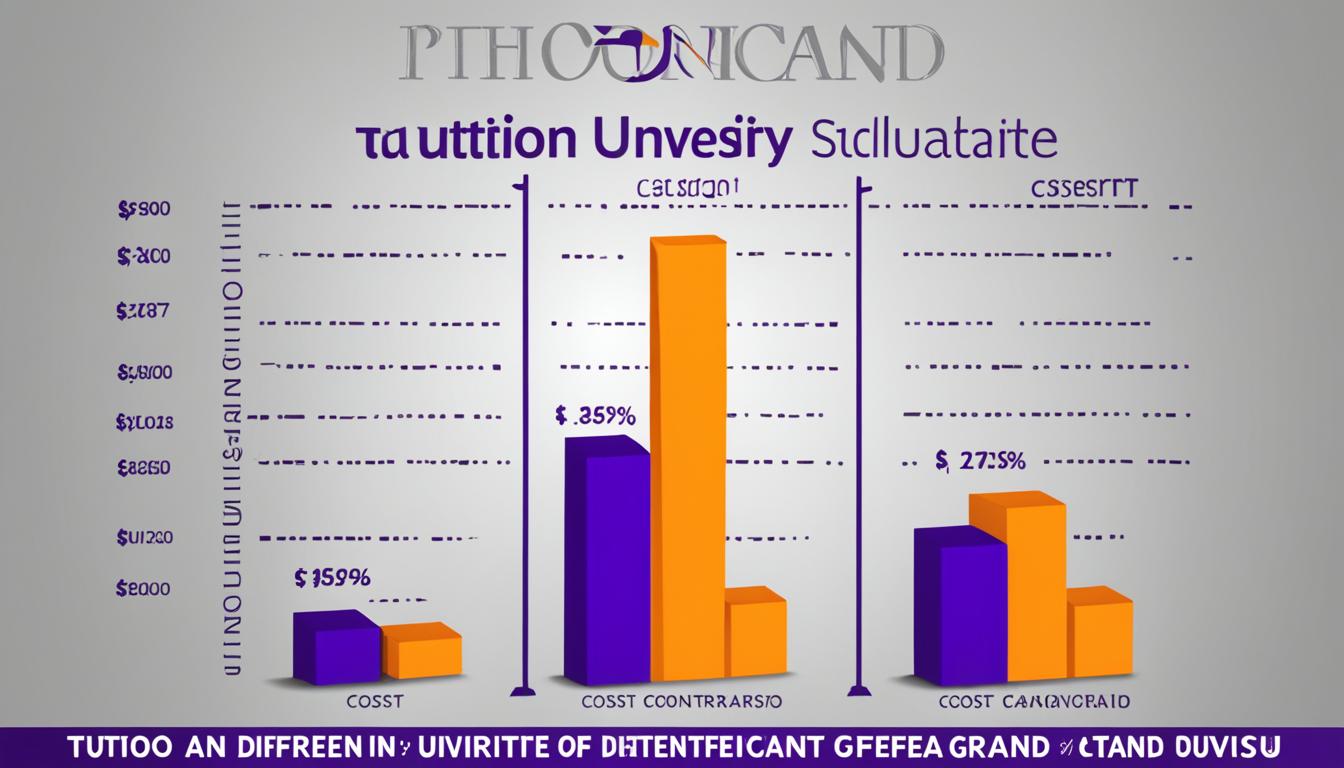 tuition costs at grand canyon university